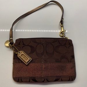 Coach wristlet